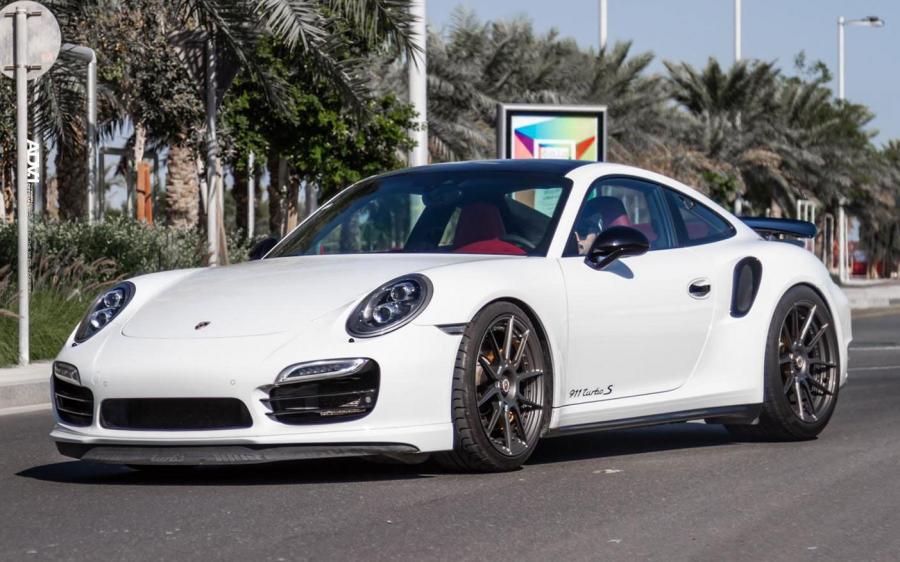 Porsche 911 Turbo S on ADV.1 Wheels (ADV5.0 M.V2 CS) '2018